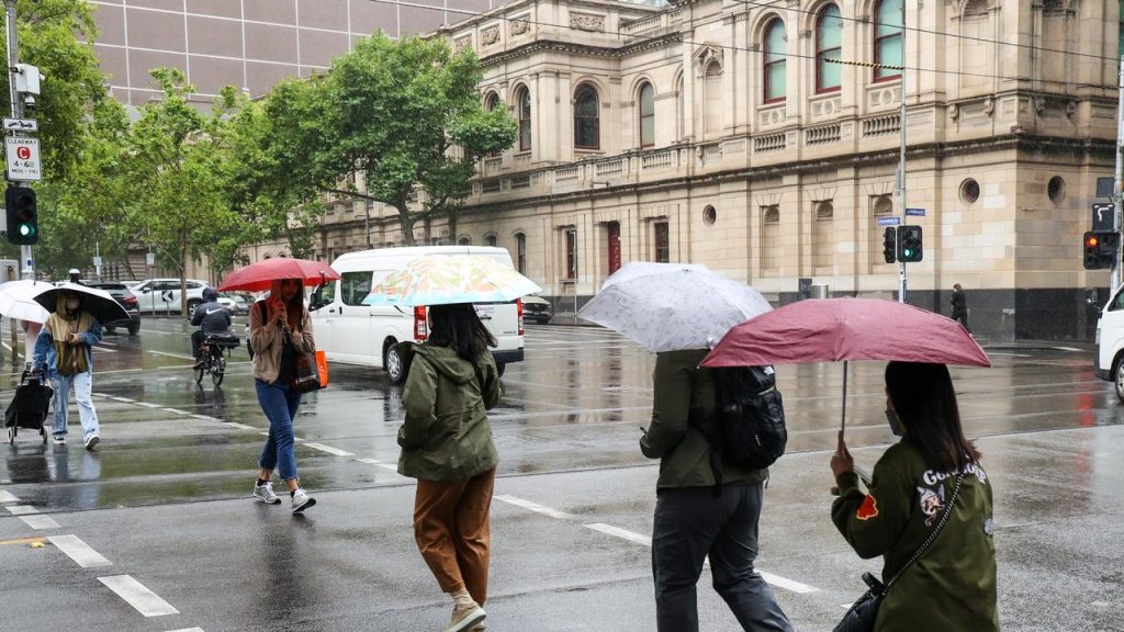 melbourne autumn weather