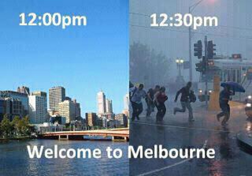 melbourne weather