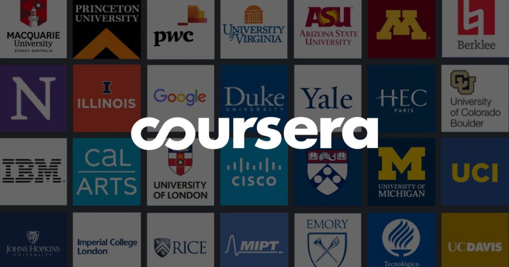 Best Websites for Online Courses for students, coursera