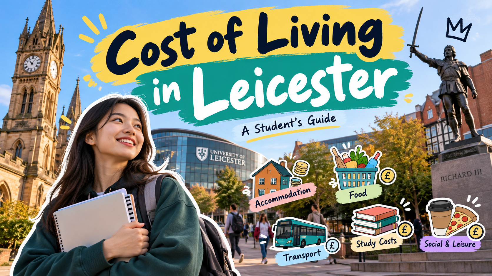cost of living in leicester