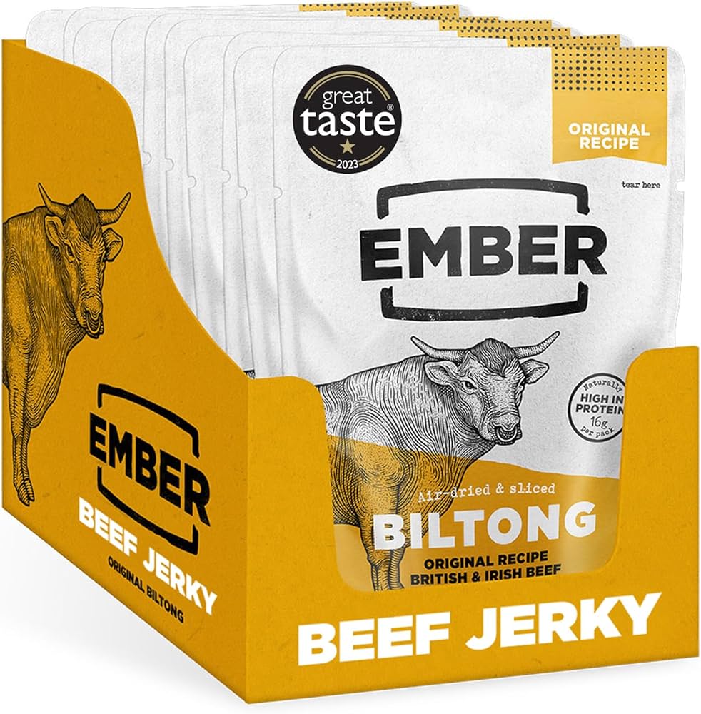 Ember Snacks Original Flavour Beef Biltong