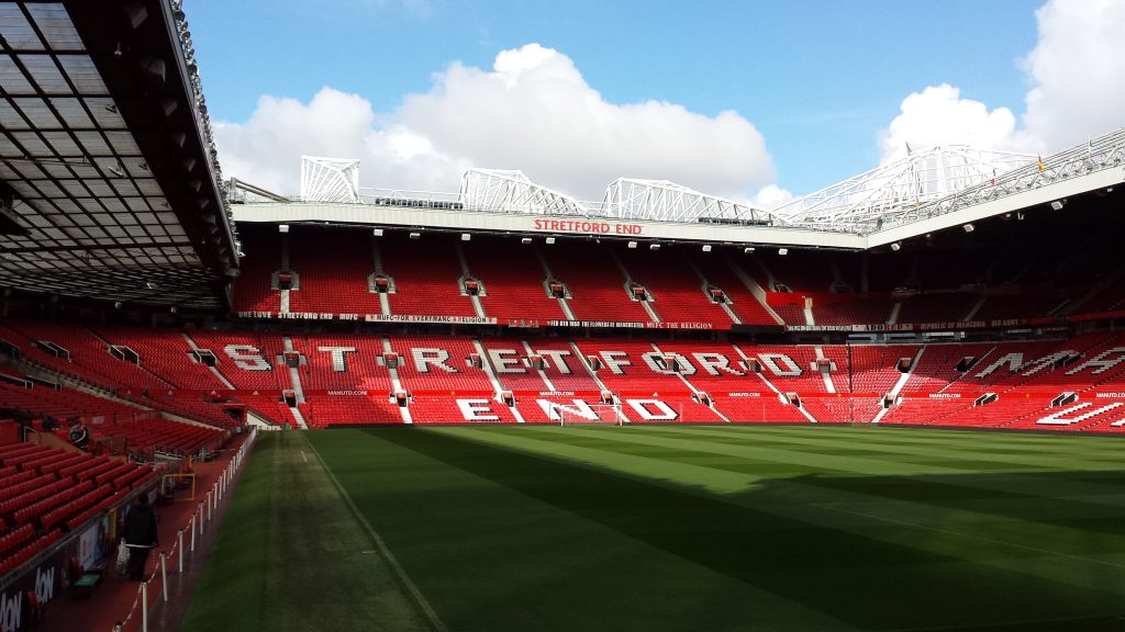 Manchester football clubs Old Trafford