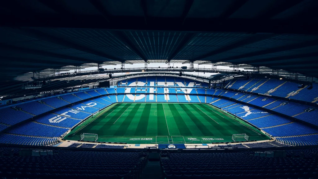 manchester football clubs etihad statium