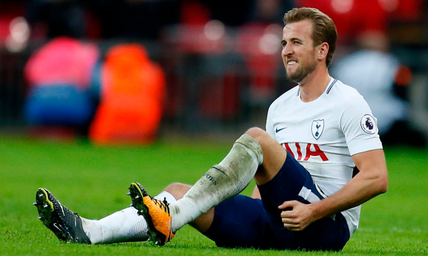 English football stars Harry Kane