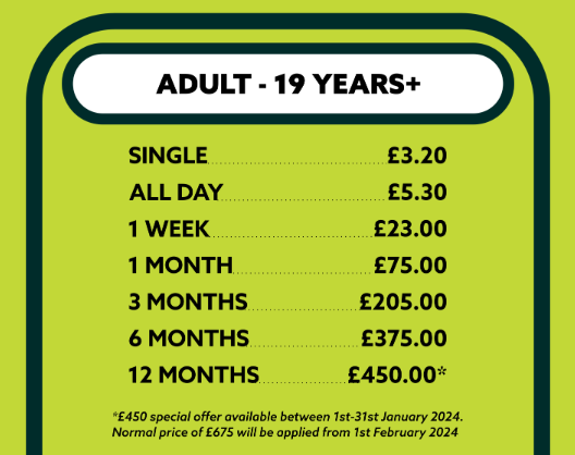 cost of Tram for students in Nottingham