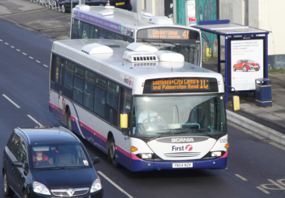 bus service in Portsmouth