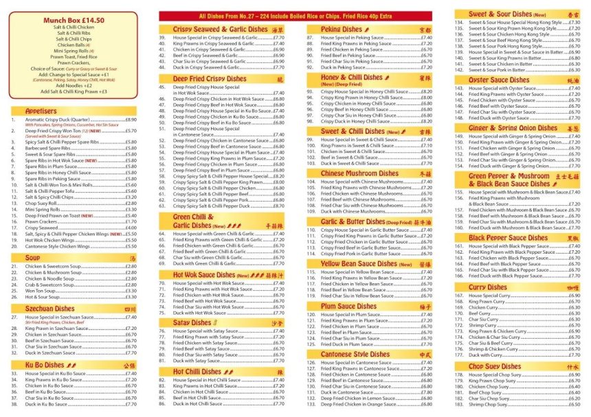 Best Chinese Food in Newcastle upon Tyne | uhomes.com