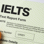 IELTS TEST SCORE