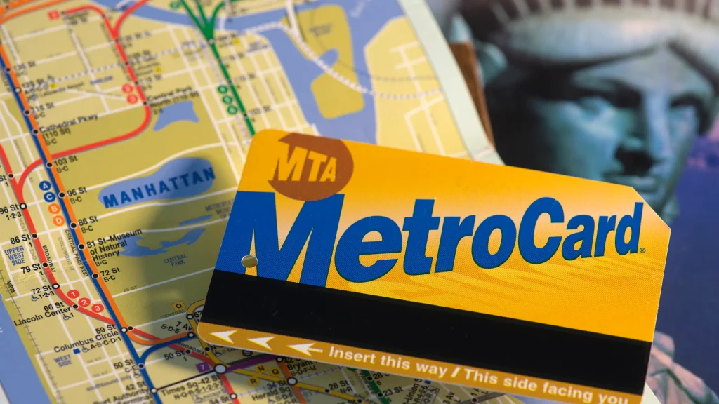 new york subway metro card