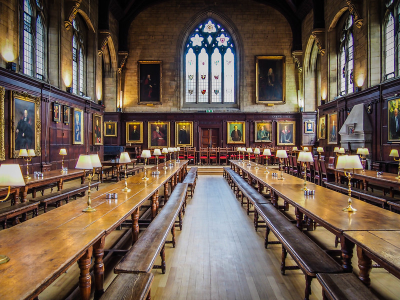 History and Tradition of Formal Dinners at Oxford