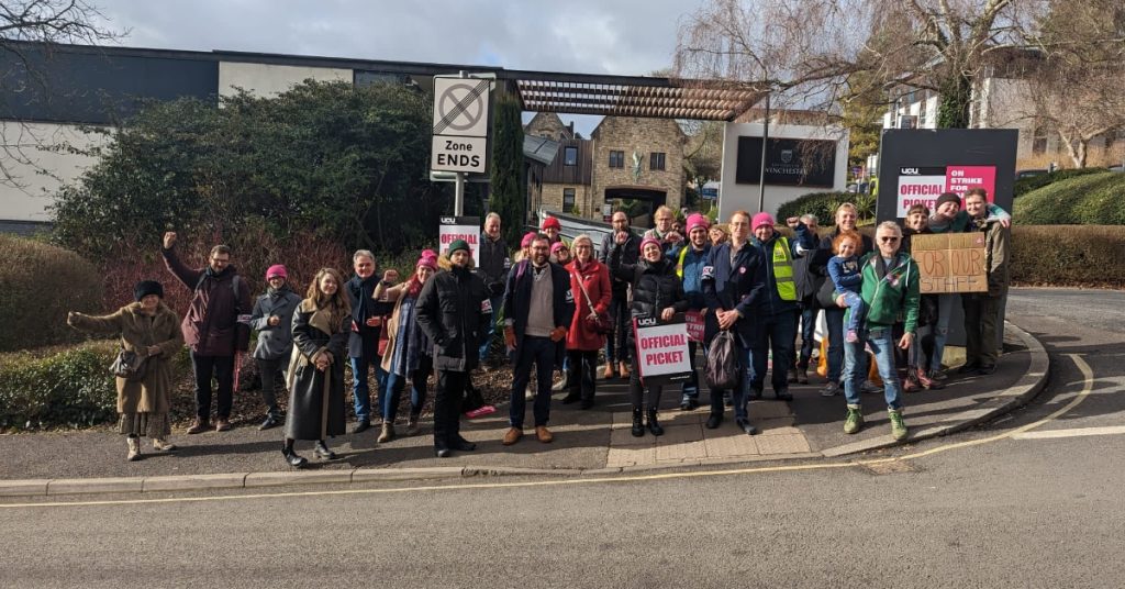 University of Winchester, Actions in Response to Job Cuts at UK Universities