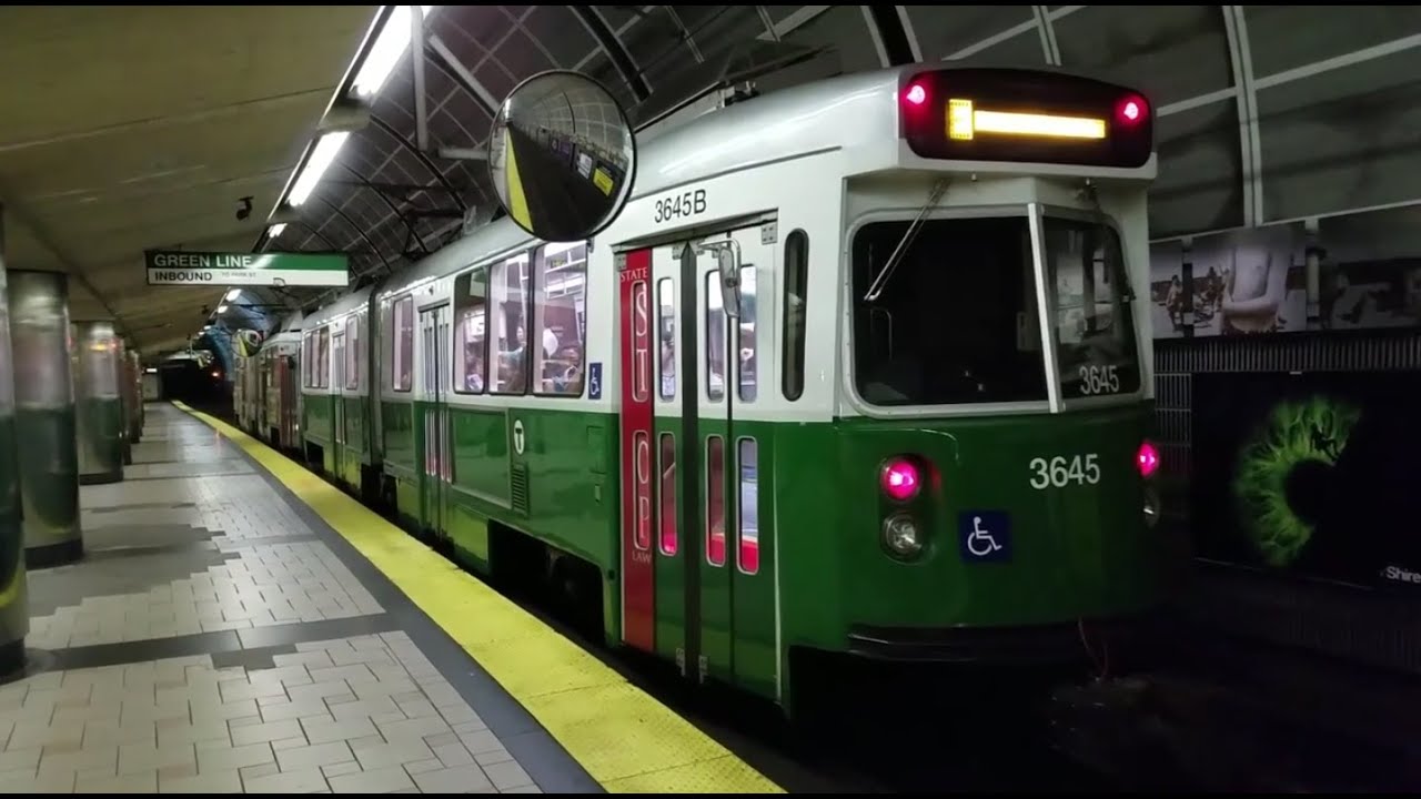 subway in Boston