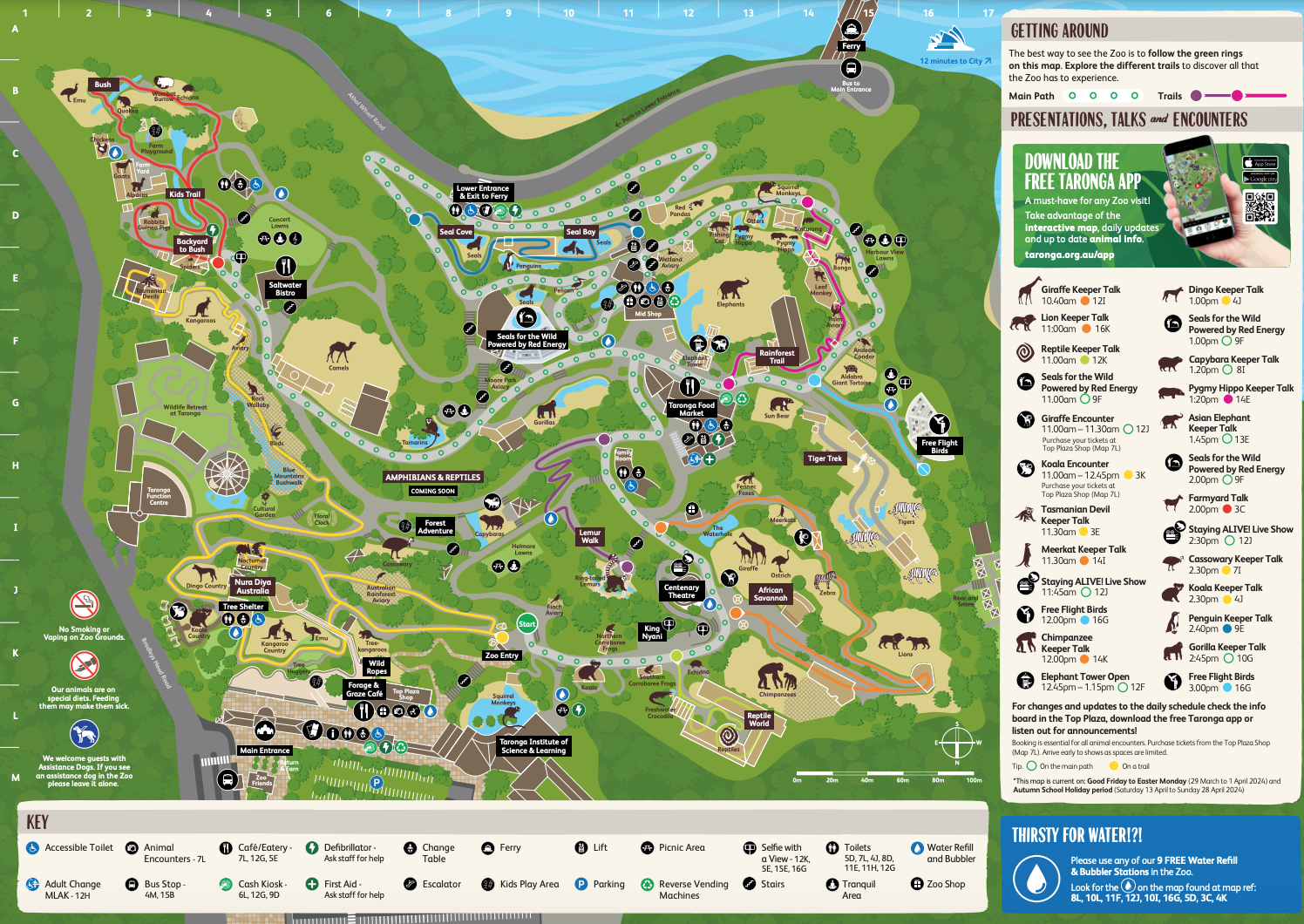 taragon zoo map