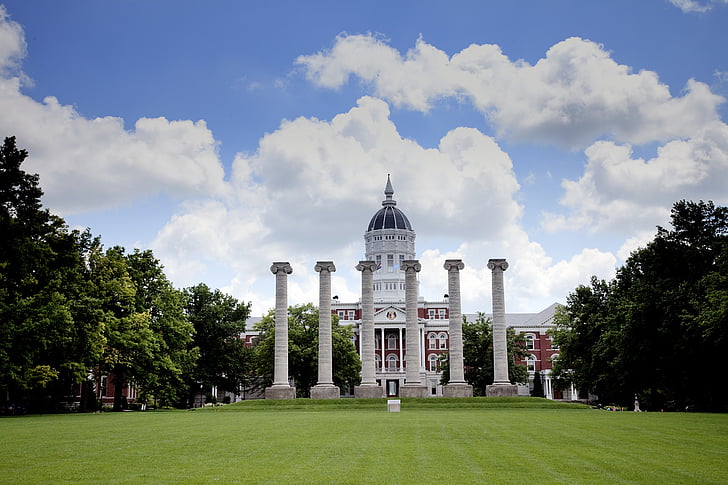 University of Missouri with the prettiest college campuses in USA