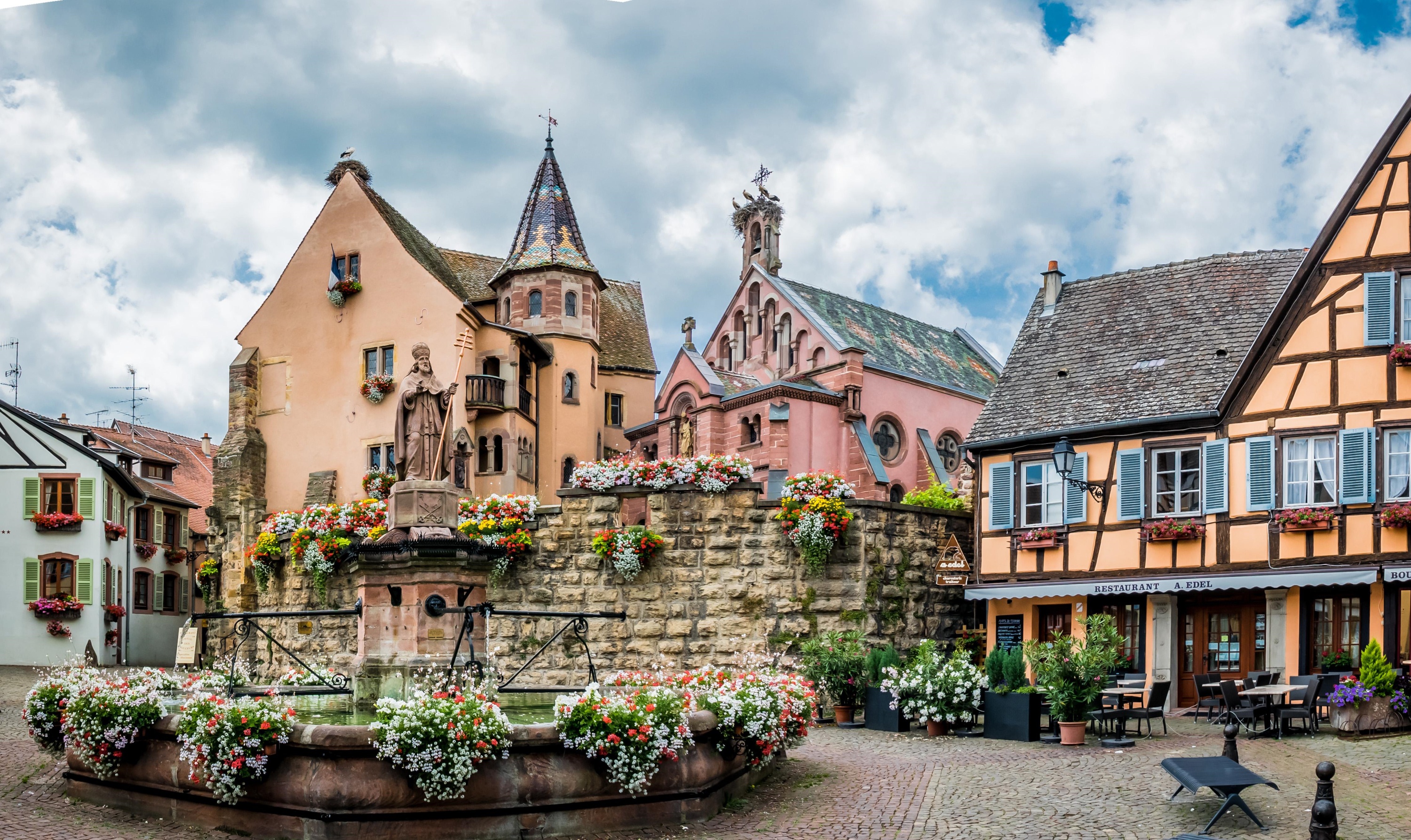 Eguisheim the most beautiful town in europe