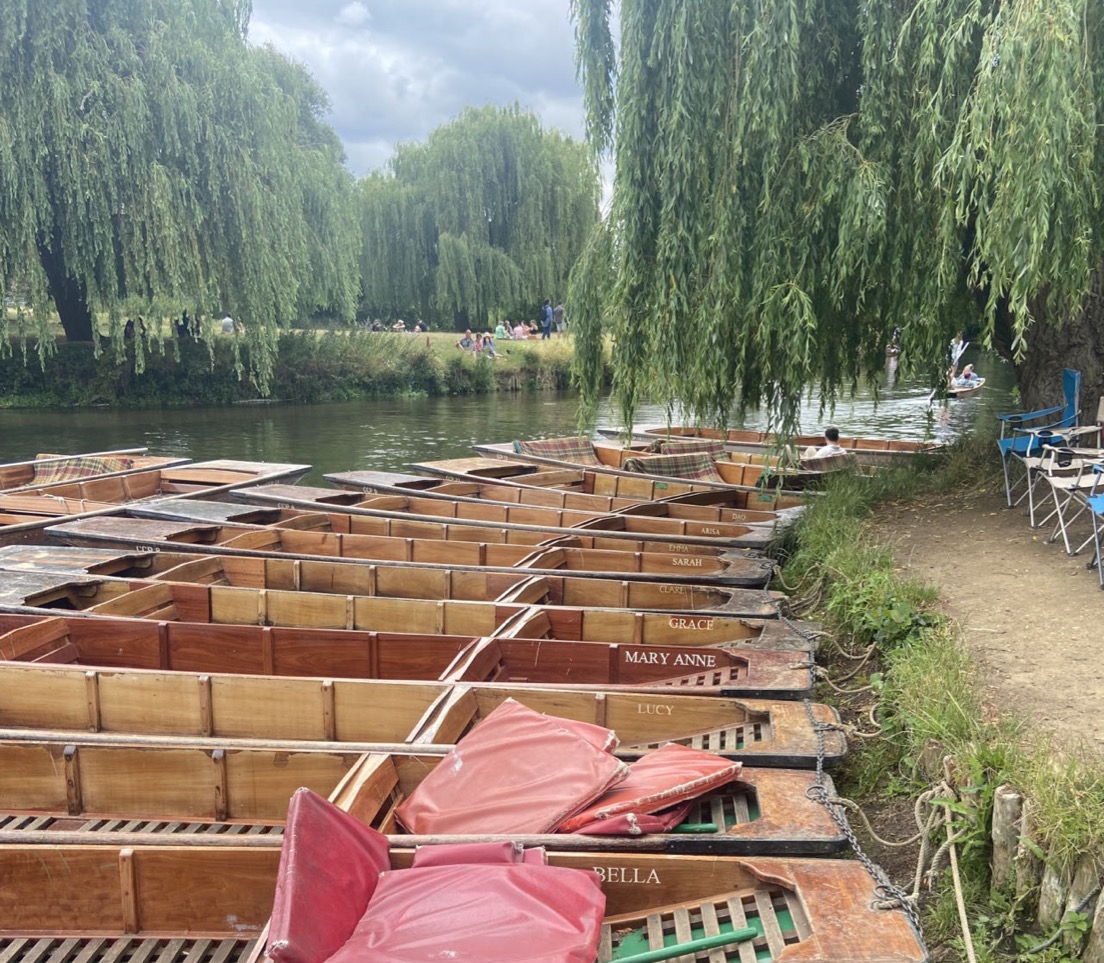 punting in cambridge