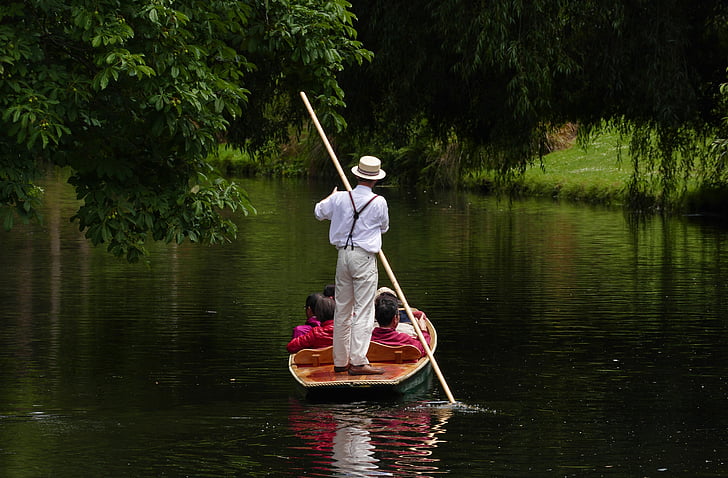 The Avon River in Christchurch