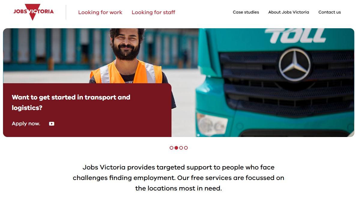 Jobs Victoria Online Hub