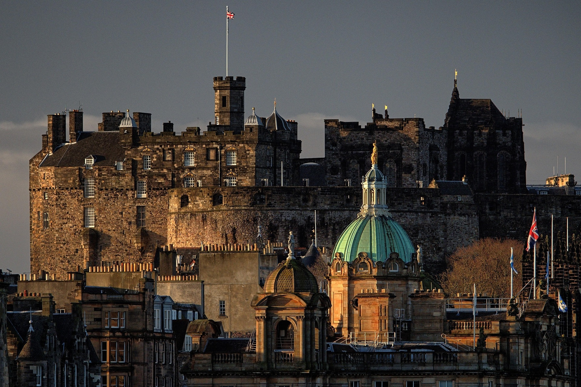 Edinburgh castle, tourism, historical architecture