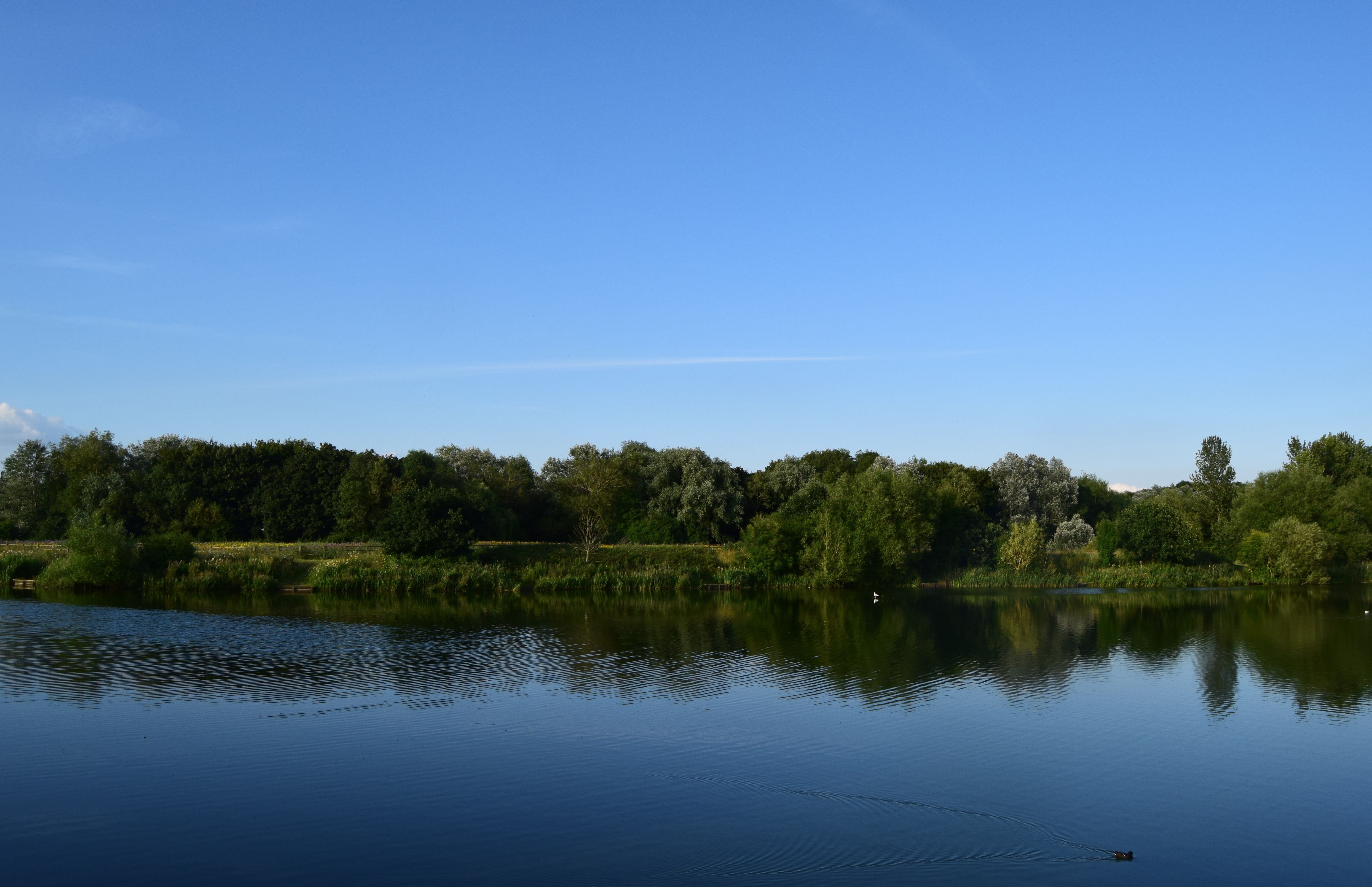 a lake in milton keynes