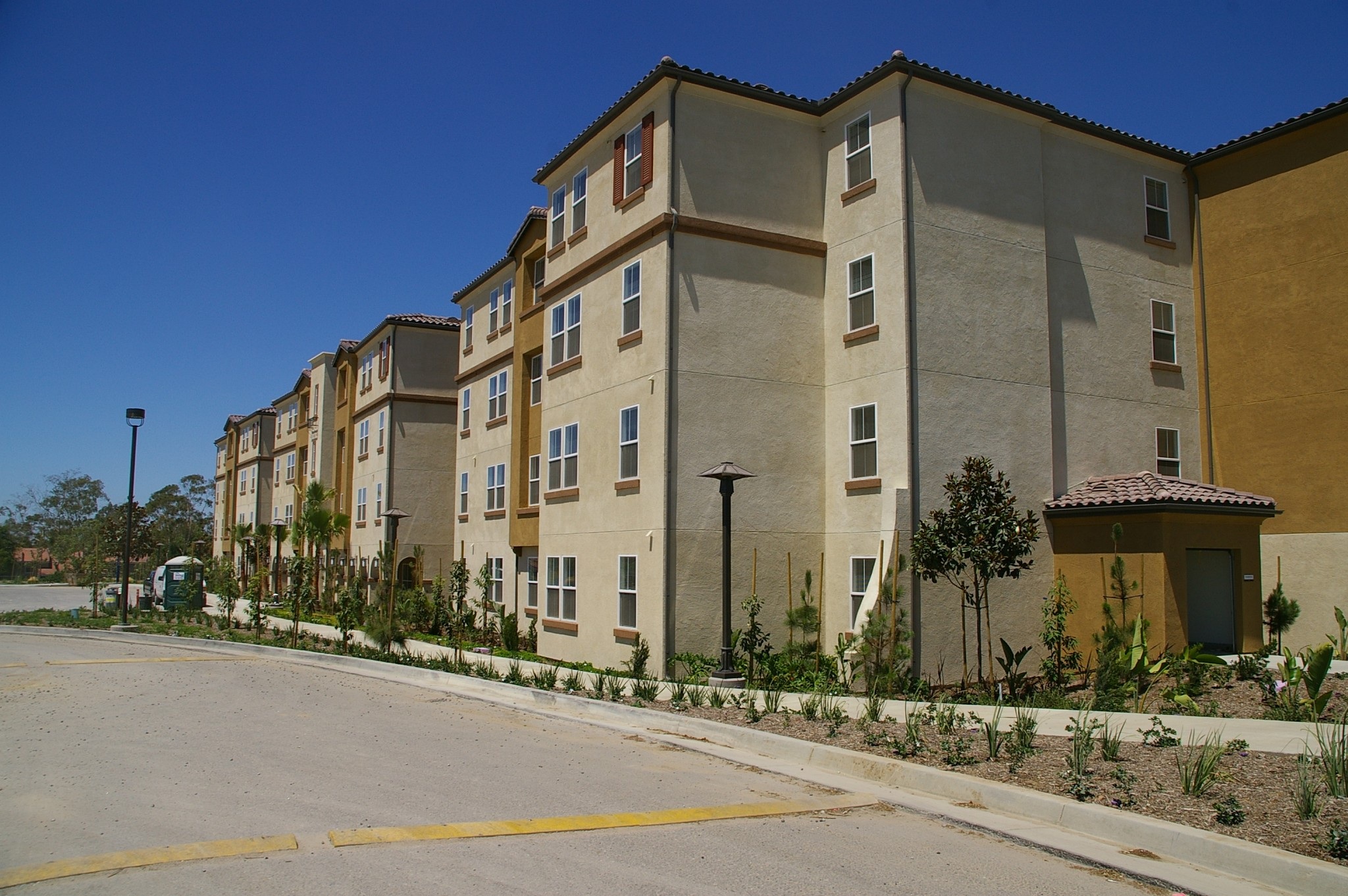 dorm building