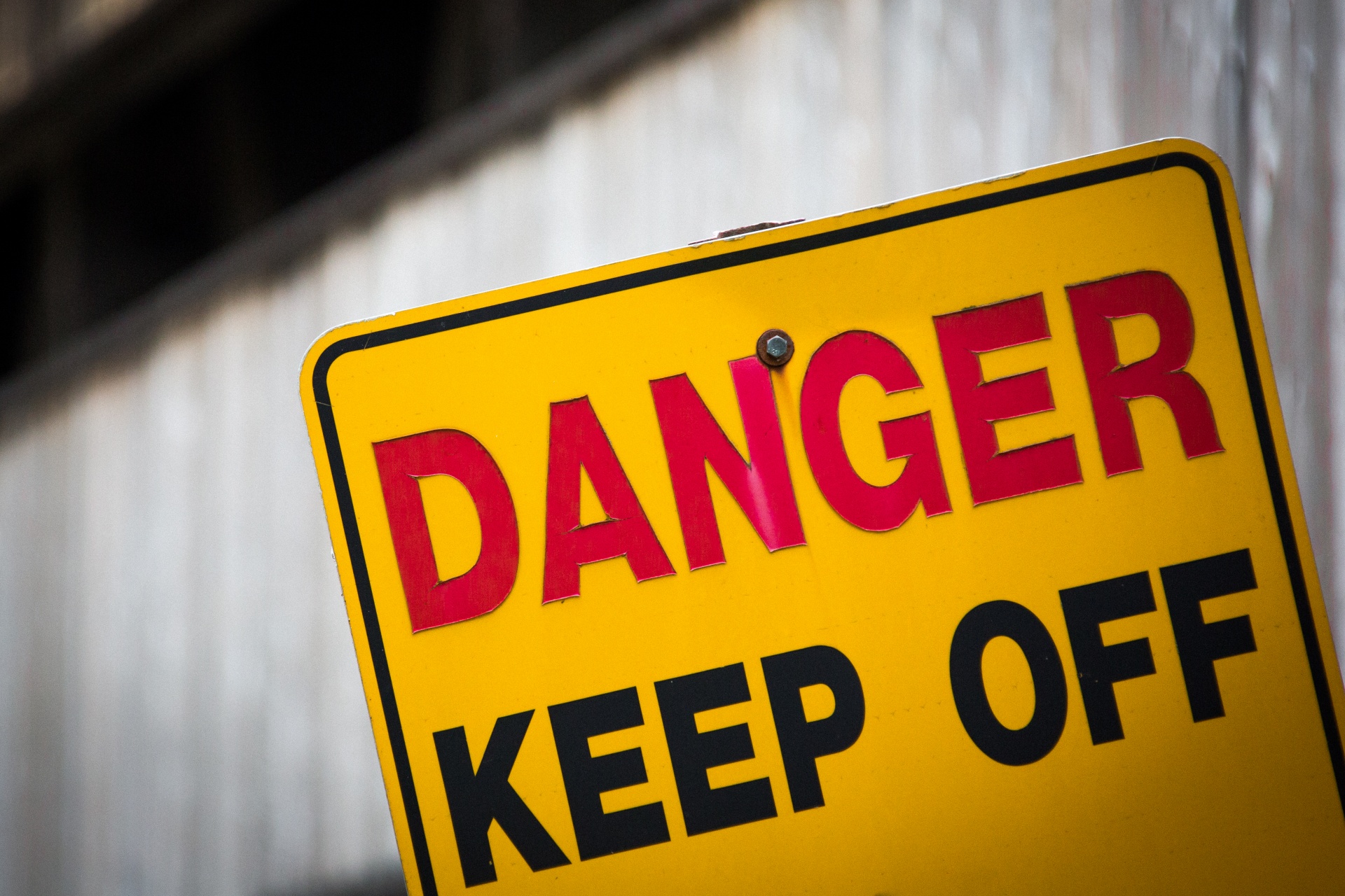 danger keep off