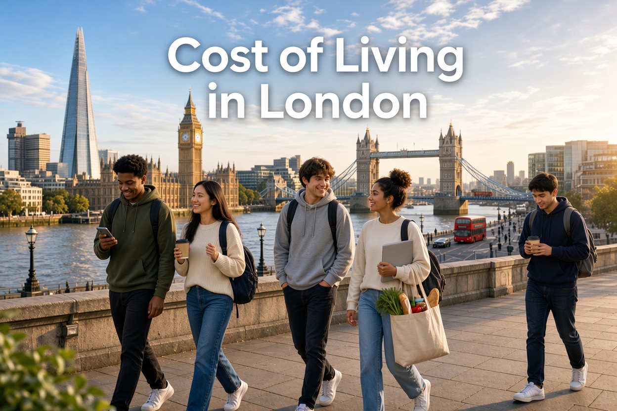 cost of living in london for students