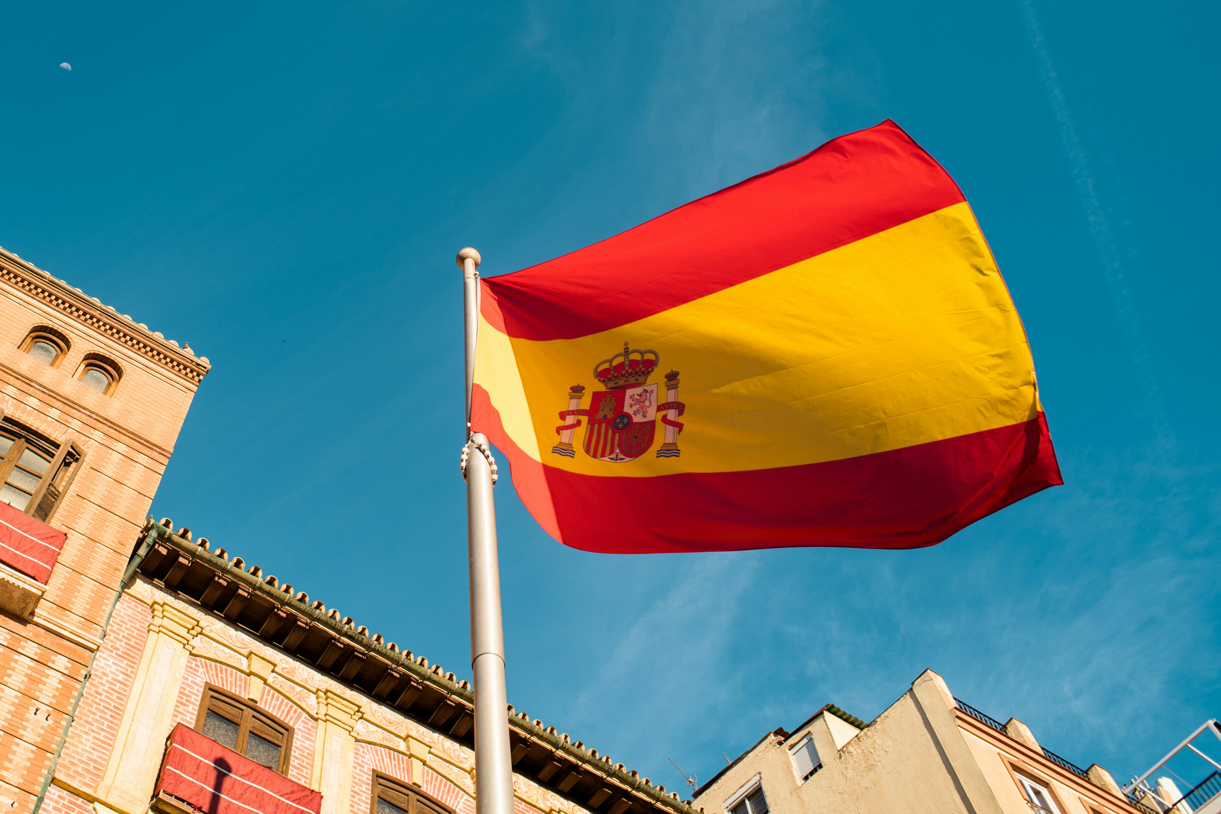 Spanish flag--best places to live in Spain