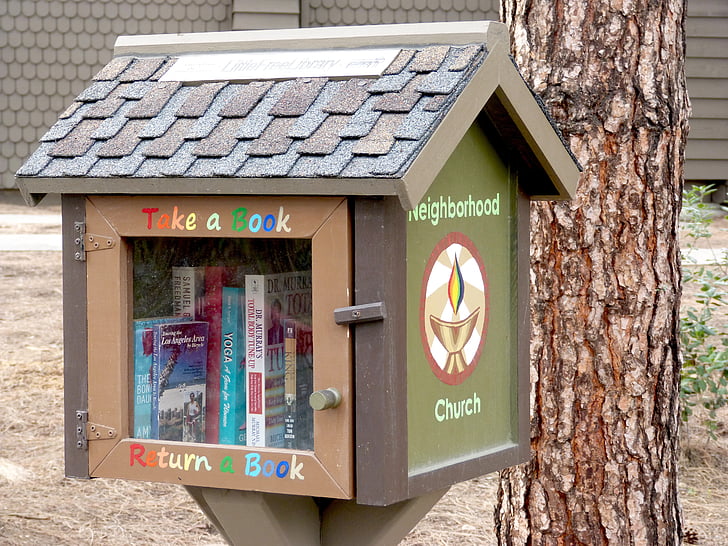 books-reading-little-library-outdoor-library-preview