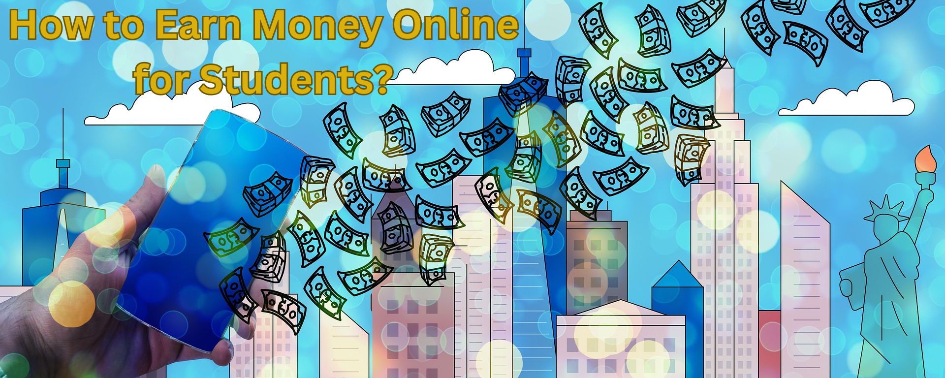 how to earn money online for students