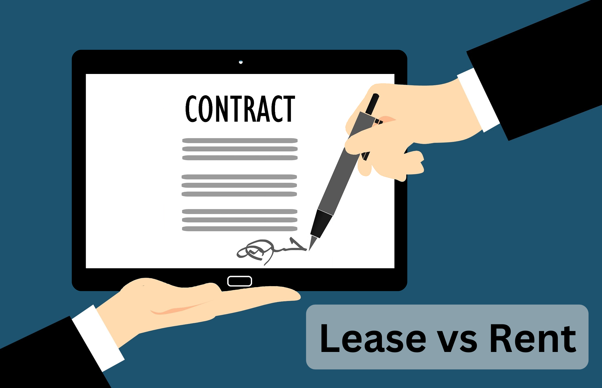 Lease vs Rent