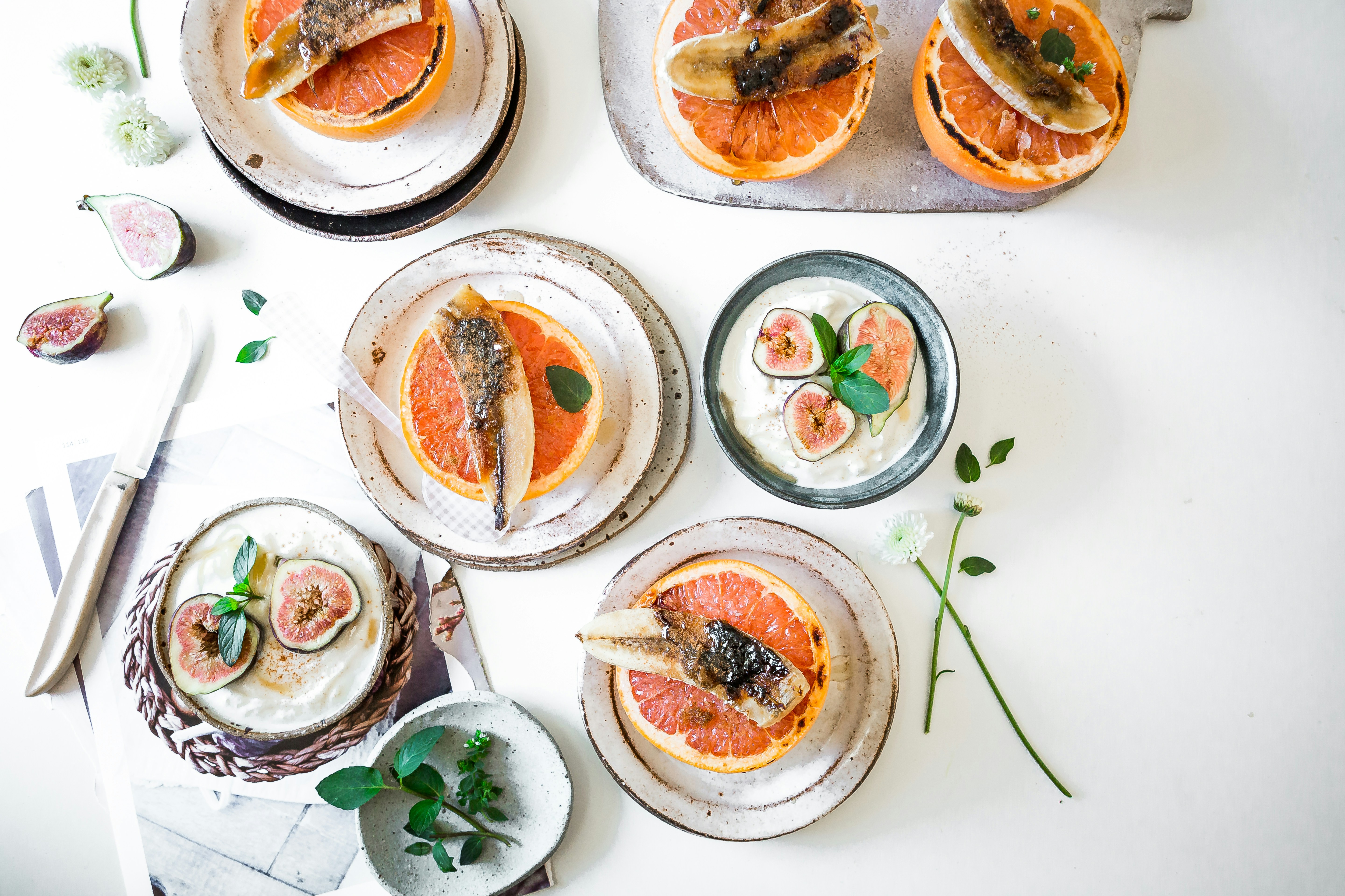 orange dish