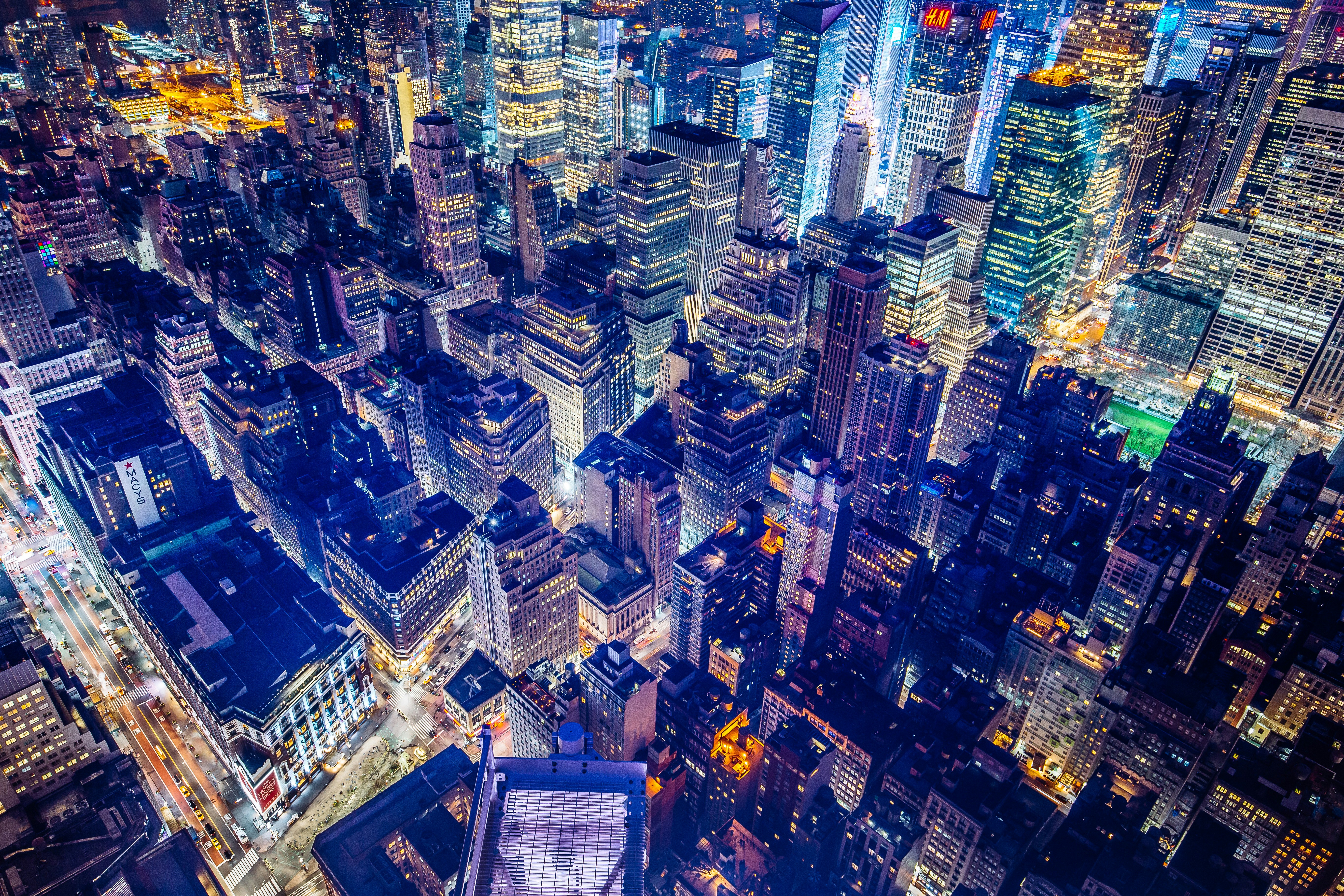 city lights