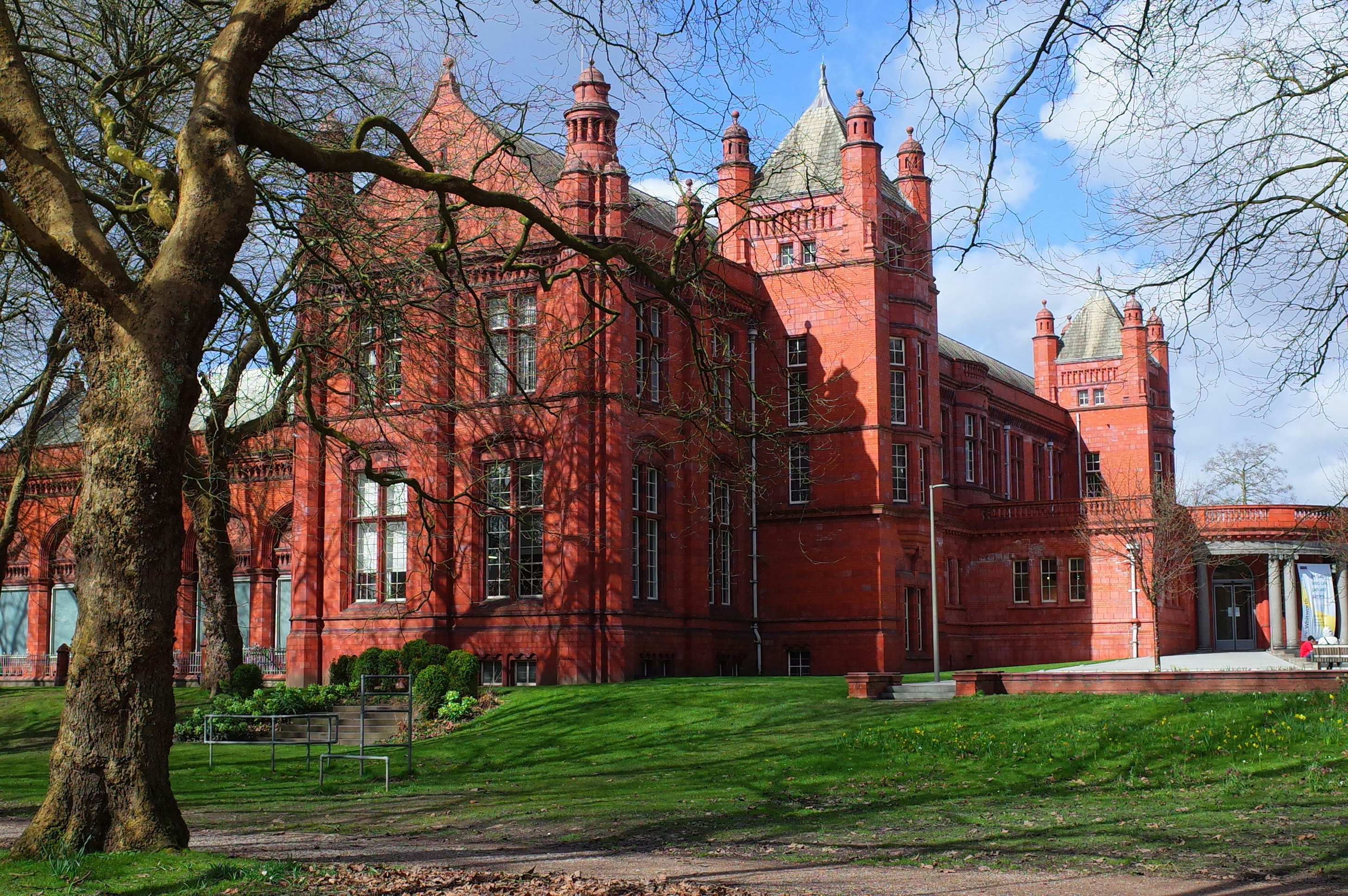 red brick building