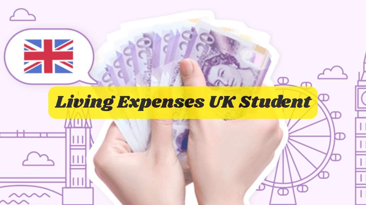uk flag and many cash on a person's hands