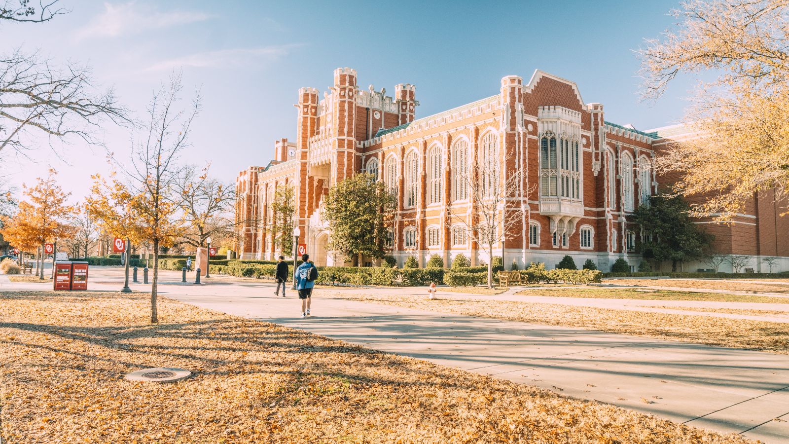 red brick college campus