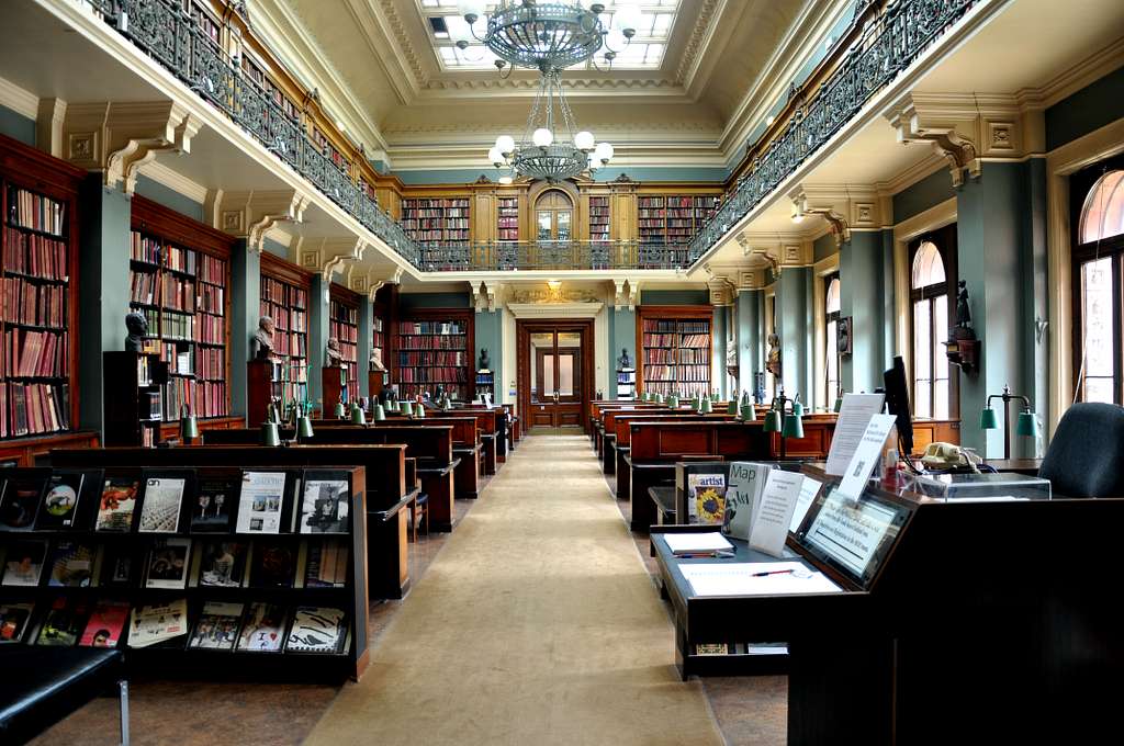 National Art Library reading spaces