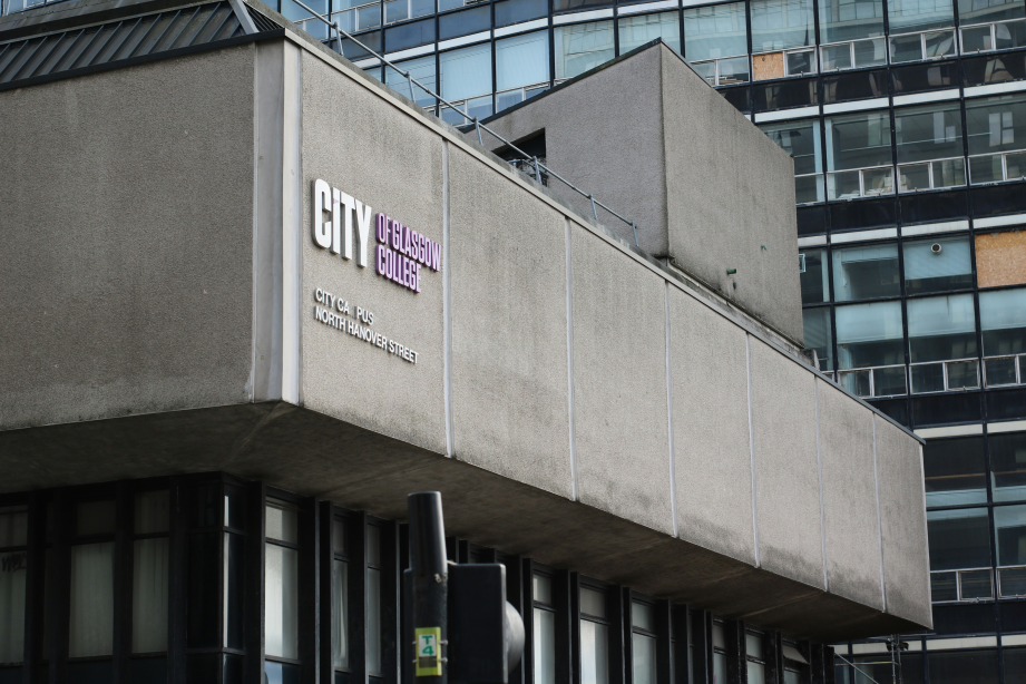 a building in City of Glasgow College