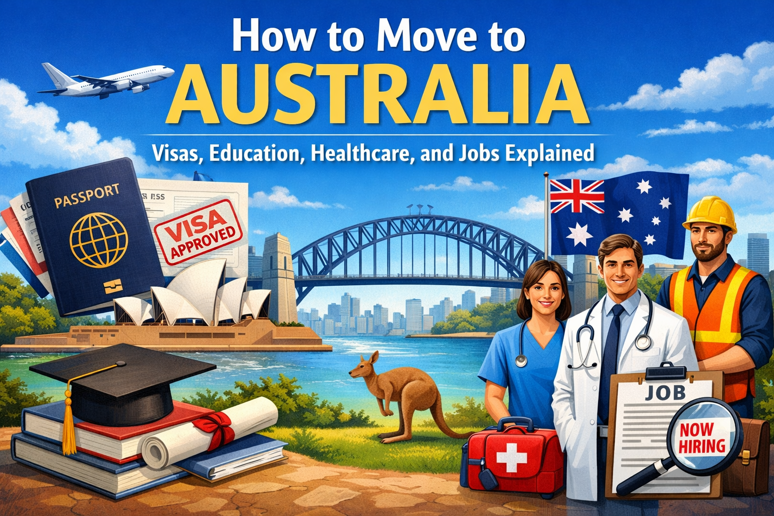 how to move to australia