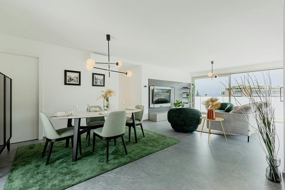 rugs, apartment layout