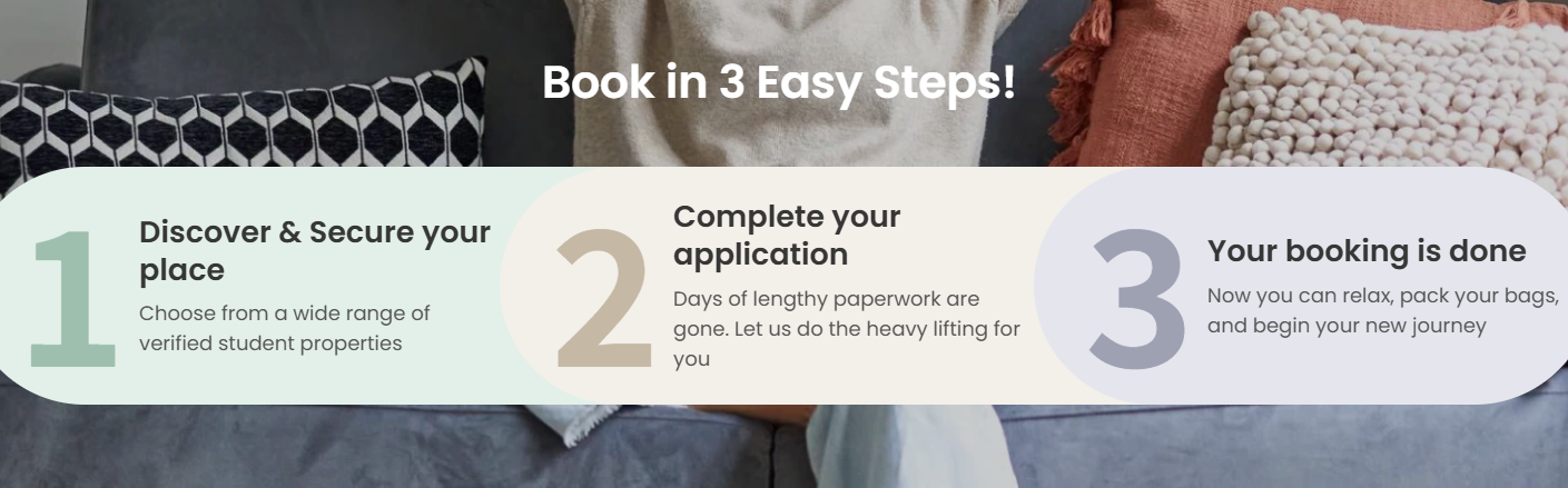 booking process on uhomes.com