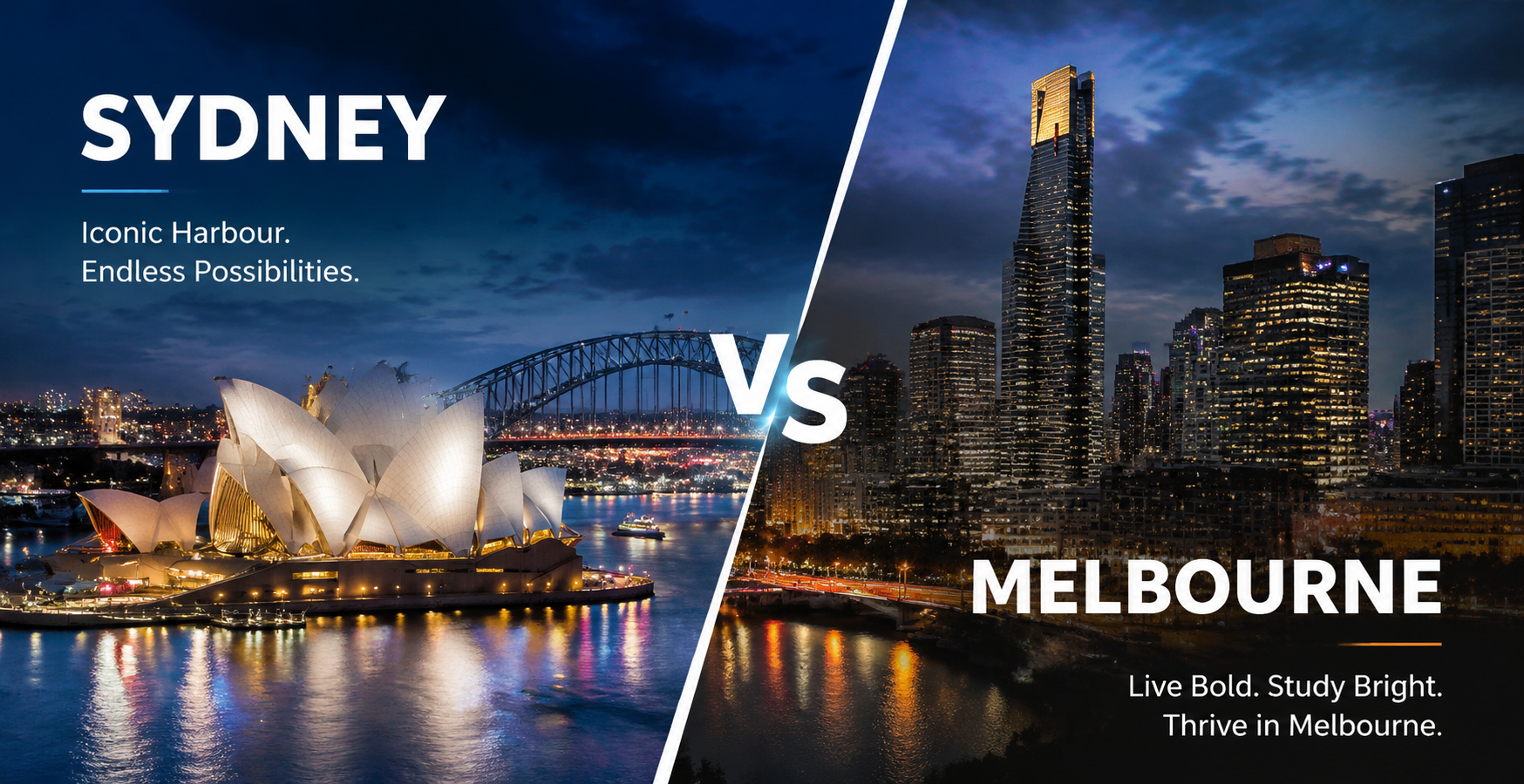 sydney vs melbourne