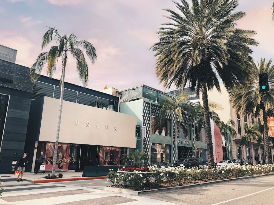 high end malls in los angeles